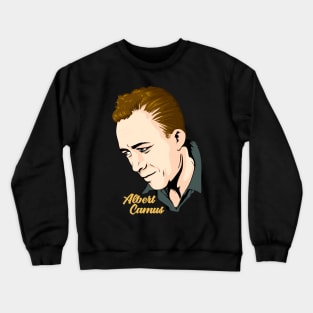 Albert Camus // Retro Fan Art Crewneck Sweatshirt